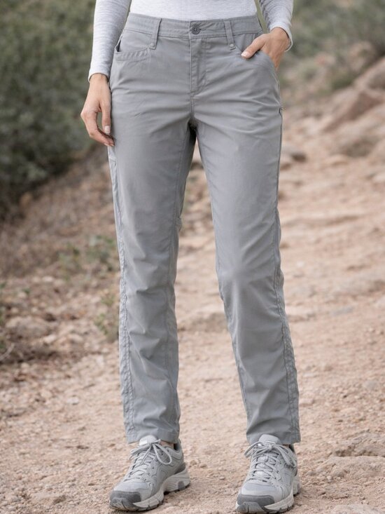Kuhl Pants - KÜHL Trekr Hiking Pants Womens 8 X-Short Gray Nylon Outdoor Travel Stretch